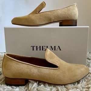 Thelma Slipper Loafers - Wheat - 7.5 - New with Box